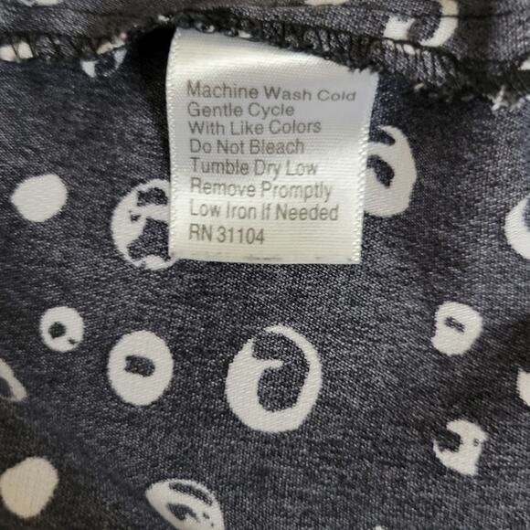 Kim Rogers Petite XL Button Up Blouse Collar Long Roll Tab Sleeve Breast Pockets - Picture 16 of 16